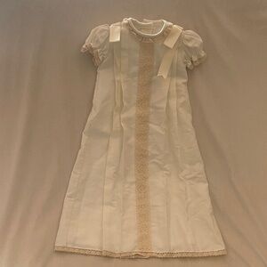 Elegant Christening Lace Dress